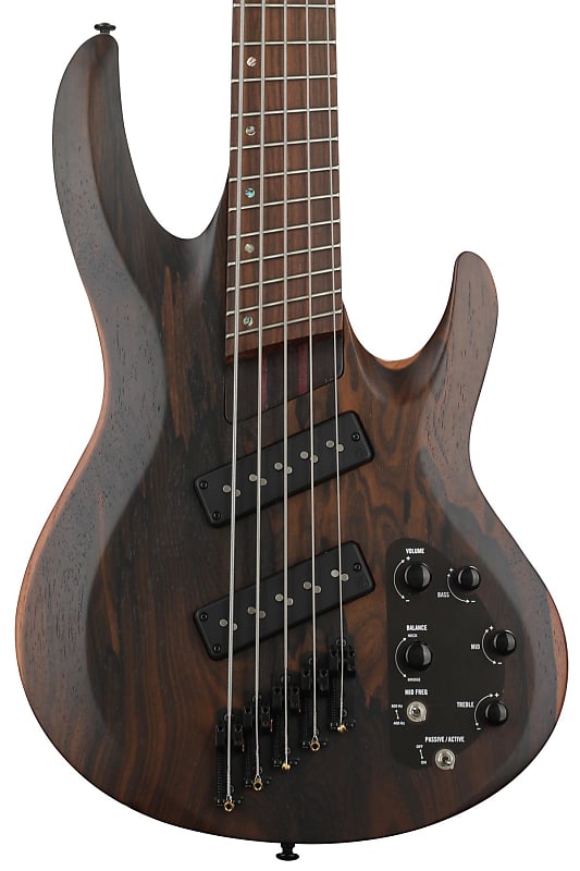 ESP LTD B-1005 Multi-Scale Bass Guitar - Natural Satin image 1