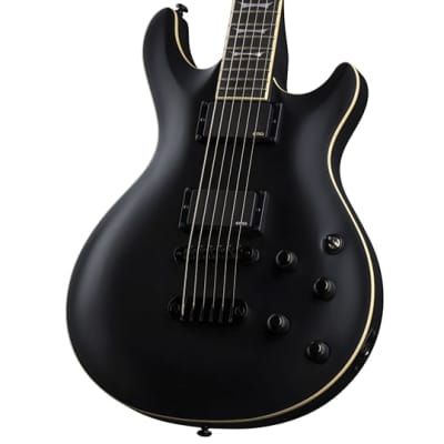 Dean ICON BARI BKS Icon Baritone Solid-Body Electric Guitar, Satin Black image 8