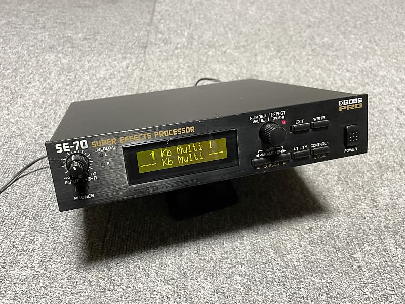 Boss SE-70 Super Effects Processor | Reverb UK