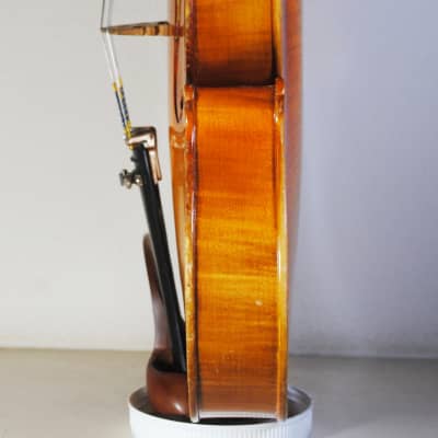 Old used Czech viola 16" 100 years old VIDEO Stradivarius copy 1713 immediately playing condition image 9