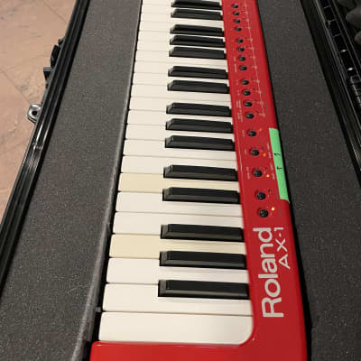 Roland AX-1 1993 - Red with Case | Reverb