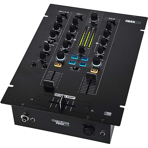 Reloop RMX-22i - 2+1 DJ Mixer with Digital FX and Smart Device Connectivity image 1