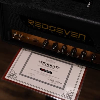 RedSeven "The Dirt" Limited Edition High-Gain Tube Amp Head (1 of 35) image 4