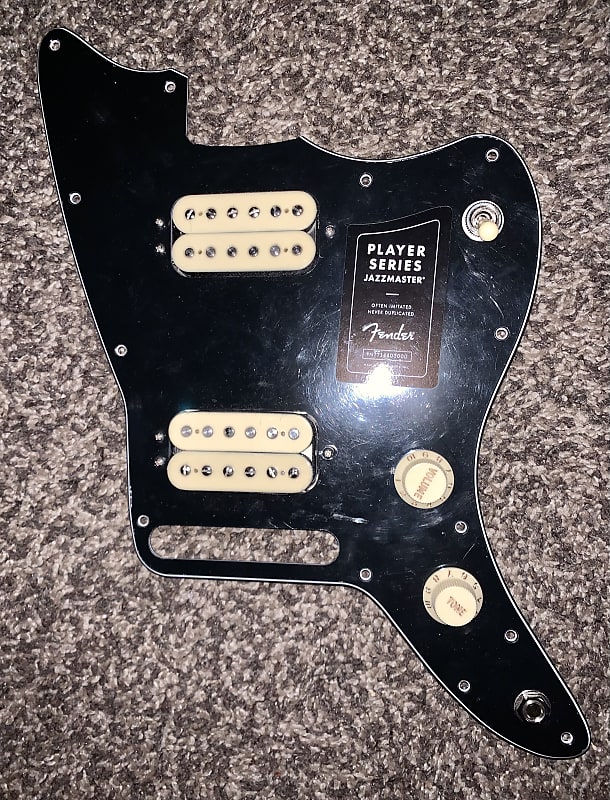 Fender Player series jazzmaster Loaded pickguard Reverb