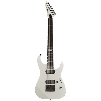ESP E-II M-II 7B Baritone EverTune Pearl White 7-String for sale