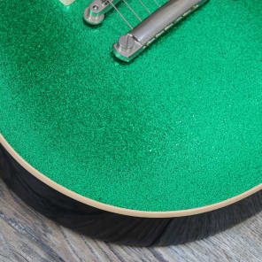 Rare and MINTY! Gibson Les Paul Custom Shop Standard 2008 Vintage Green Sparkle + COA and OHSC image 18