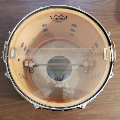 Premier 12x14 Marching Snare 70s/80s Vintage 8 Lugs with Die Cast Hoops Black Wrap image 12