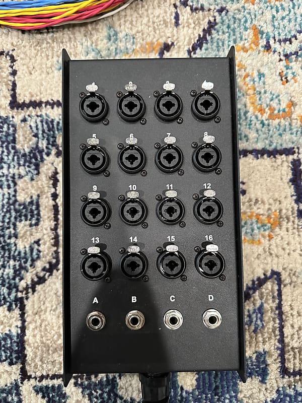 Livewire Advantage 16x4 50ft Snake with XLR/TRS inputs and Reverb