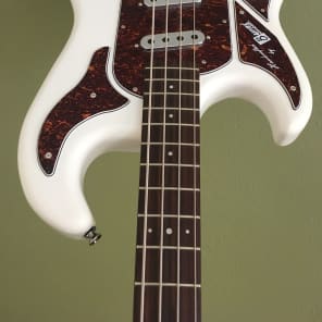 RARE Left-Handed BURNS Marquee Club Series Bass Guitar / Trisonic pickups / lefty Left Handed image 3