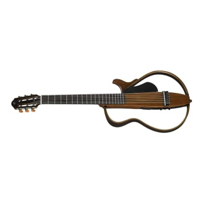 Yamaha SLG200N 6-Nylon String Portable Silent Guitar (Right-Handed, Natural) image 3