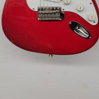 Fender Squier Stratocaster 1984-1987 Torino Red Custom Shop 69 Pickups image 2