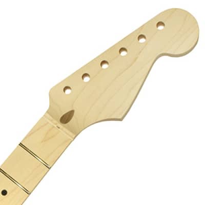 Allparts Fender Licensed Strat Replacement Neck, Chunky Maple - #SMO-FAT image 7