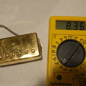 Late 1980s Early 1990s Gibson Original 490R 490T Series Pickups Gold image 10