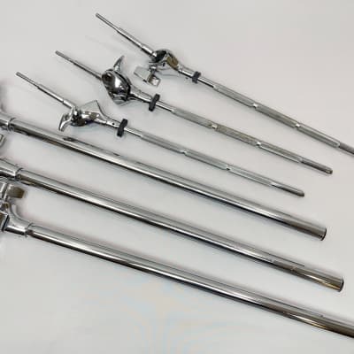 THREE Roland Cymbal Arm MDY-25 Chrome Multi-Position MDS-25 Kit  TWO PACK for TD 50 30 20