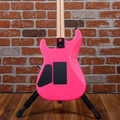 Charvel USA Custom Shop San Dimas Namm Edition #606 Master Built by “Red” Dave Nichols Neon Pearl Pink 2025 w/OHSC (B-stock) image 7