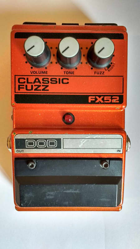 DOD Classic Fuzz FX52 1990s - Orange image 1