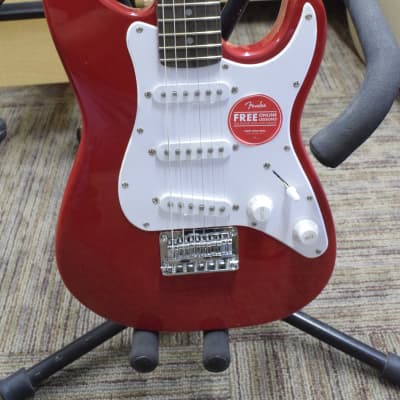 Squier Mini Stratocaster V2 with Laurel Fretboard 2023 - Dakota Red image 3