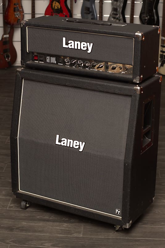 Laney GH100L Single-Channel 100-Watt Tube Guitar Amp Head + Laney laney  TT412A Cabinet