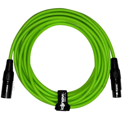 Sure-Fit 10ft Blue, Green & Orange XLR Male to XLR Female Cables (3 Pack) image 16