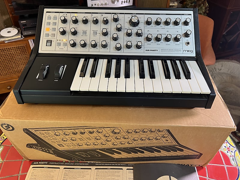 Moog Sub Phatty Analog Synthesizer | Reverb