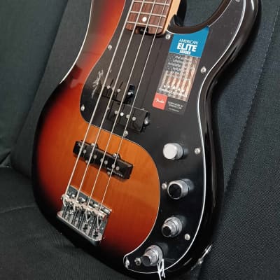 Fender American Elite Precision Bass with Rosewood Fretboard 2016 - 2019 - 3-Color Sunburst image 4