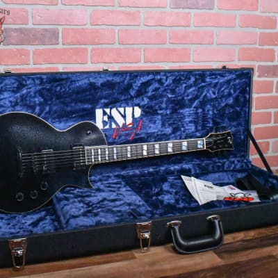 ESP USA Custom Shop Eclipse Sapphire Black Metallic 2024 w/OHSC image 2