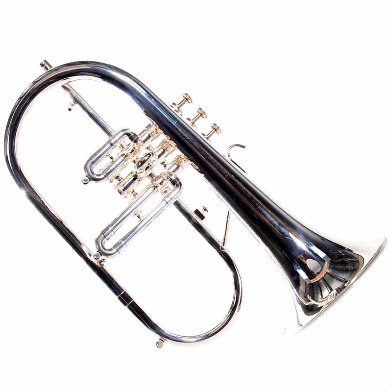 Getzen Eterna 895 Bb Flugelhorn w/Double Case USED Reverb