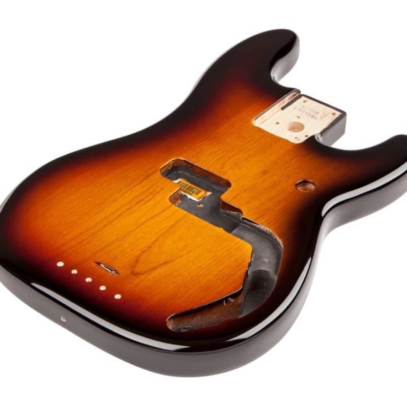 Photos - Guitar Fender Mexico/Mexican Precision/P-Bass Brown Sunburst A... 