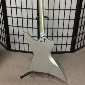 Cort VX-2X metallic silver electric guitar with EMG pick ups