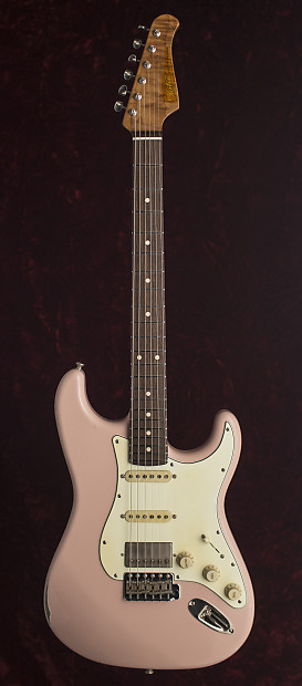 【保証書付】 Classic® California Xotic XSC-2 #442 Aged Medium Pink Shell ギター