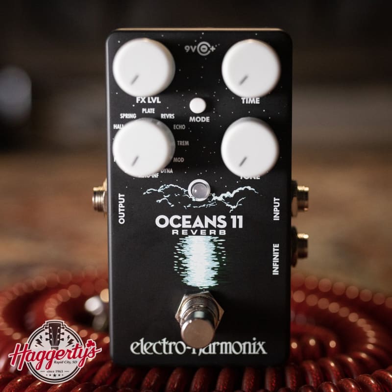 Electro-Harmonix Oceans 11 Reverb Effects Pedal OCEANS11 | Reverb