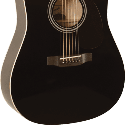 Savannah SGD-12-BK Dreadnought Acoustic Guitar Black Color for sale
