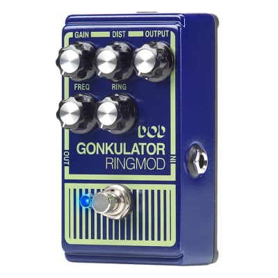 Digitech DOD Gonkulator Ring Modulator Pedal with 2 Free Patch Cables image 3