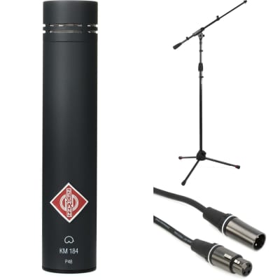 Neumann KM 100 Small Diaphragm Cardioid Condenser Microphone Used | Reverb