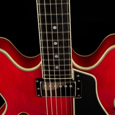Used Eastman T386-RD Thinline Semi-Hollow Red with OHSC image 3