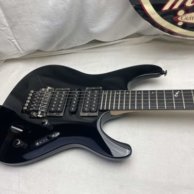 Ibanez Team J. Craft FujiGen Prestige S Series S5470 Saber Guitar with Case - MIJ Made In Japan 2009 - Black image 2