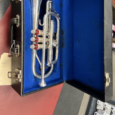 Huttl Line 700 Cornet with Mouthpiece and Case | Reverb