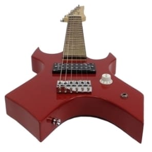 Unbranded ELECTRIC GUITAR - RED 31" Small Kids Childrens MINI Rock Heavy Metal 2022 Red image 1