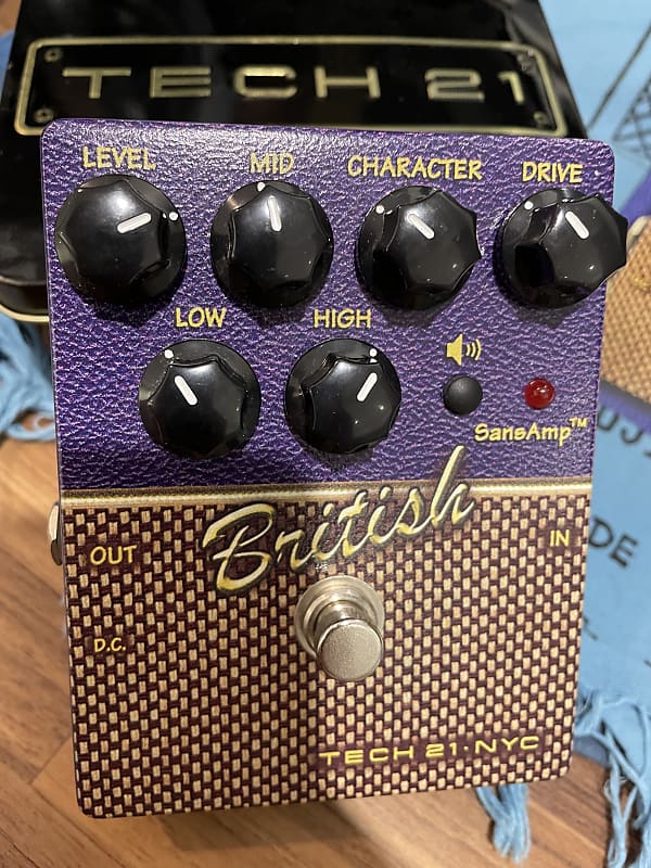 Tech 21 SansAmp Character Series British 2010s - Purple | Reverb