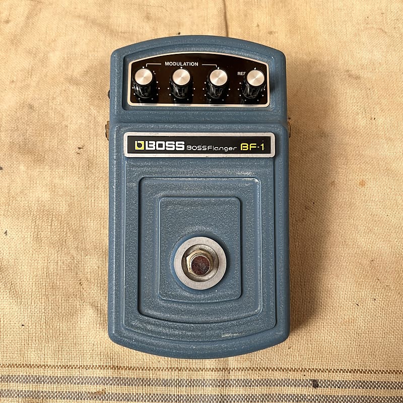 Boss BF-1 Flanger 1970's - Blue