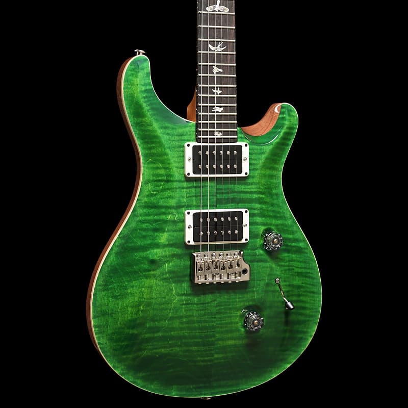 Paul Reed Smith Custom 24 Emerald Green Natural back | Reverb