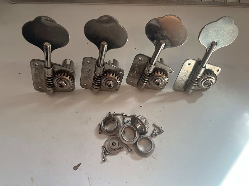 Fender Bass Tuners Set 1971 1972 1970’s Vintage Jazz Reverb