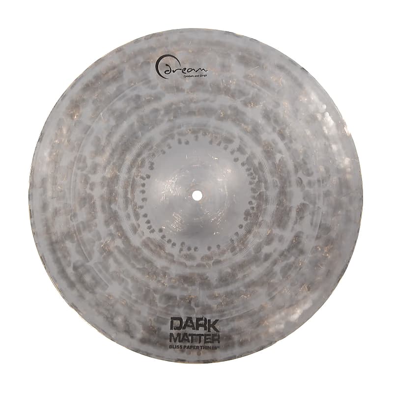 Dream Cymbals 18" Dark Matter Series Bliss Paper Thin Crash Cymbal image 1