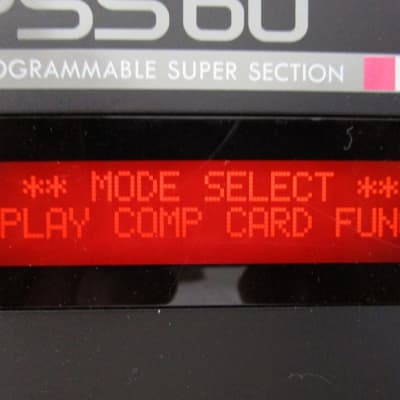 KORG PSS60 80's Programmable accompaniment machine w/ Pattern card x2 PSU image 11