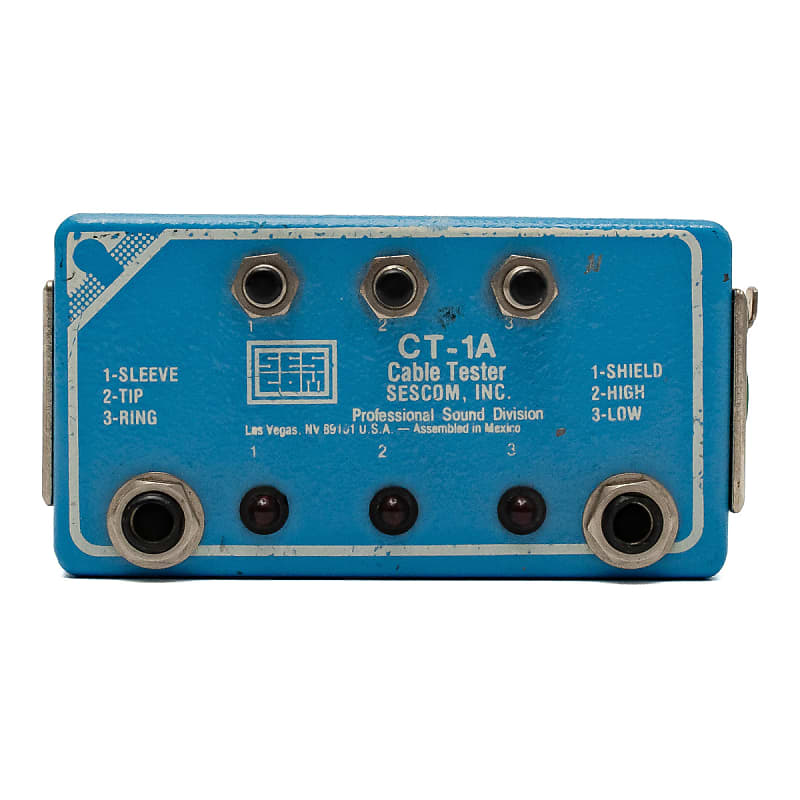 CT1A Cable Tester XLR/Guitar Cable Tester x9097 Reverb