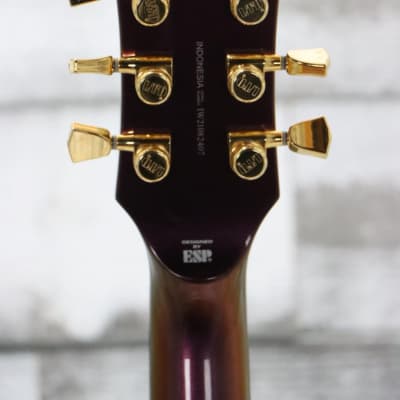 ESP LTD EC-1000 Electric Guitar - Gold Andromeda - Open-Box Display - MINT image 6
