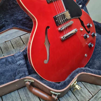 Gibson ES-335 Dot Gloss 2019 Cherry image 3