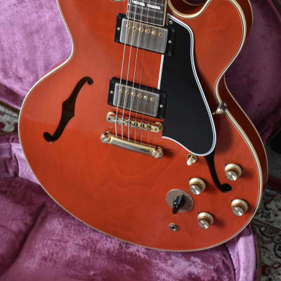 2016 Gibson Memphis Freddie King 1960 ES-345 No.65 of 200 Sixties Cherry VOS w/OHSC, COA & Paperwork image 6
