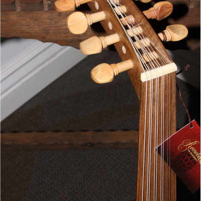 Mid East OUDWN Arabic Oud w/Gig Bag & Owner's Guide - Walnut image 5