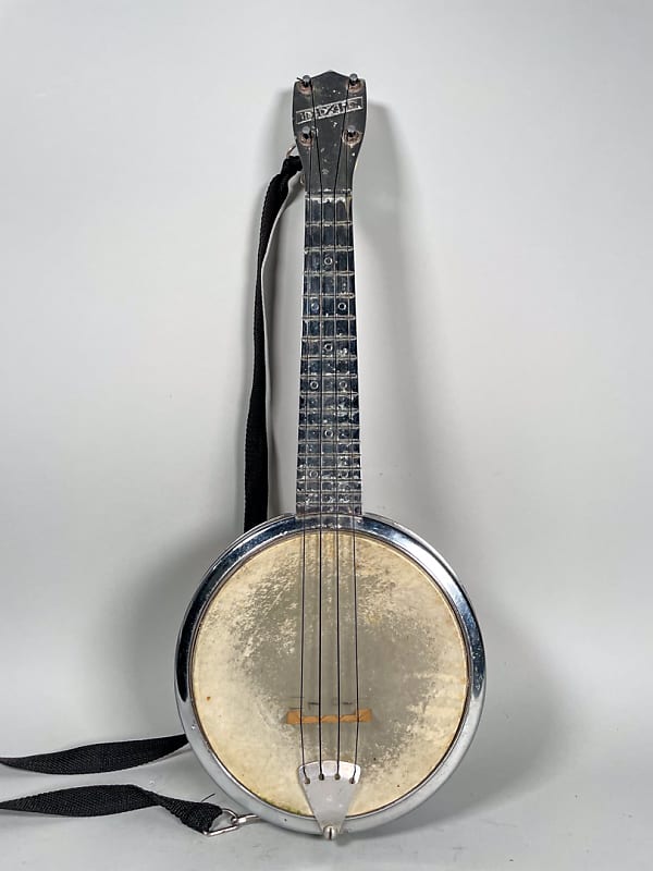 Vintage Dixie Banjolele Banjo Ukulele - Metal image 1